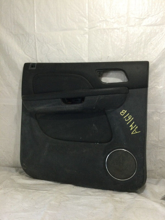 2007-2009 Cadillac Escalade ESV Rear Left Door Trim Panel Black OEM 15096294