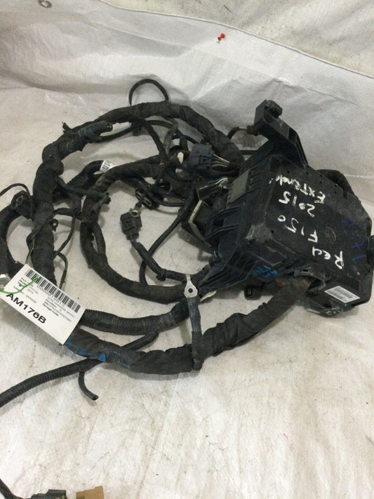 2015 Ford F-150 F150 Fuse Box W/ Engine Wire Harness OEM
