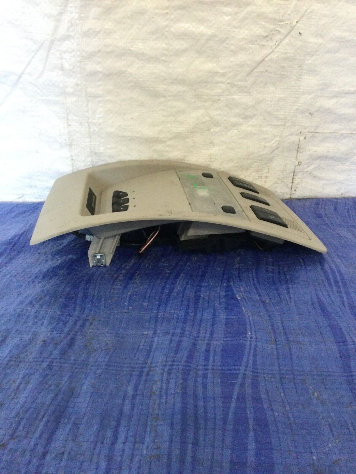 2007-2008 Cadillac Escalade ESV Overhead Console Dome Map Light W/ Switches OEM