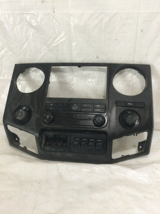 2015 Ford F-350SD Super Duty Radio Bezel Trim W/ Climate Control Panel OEM