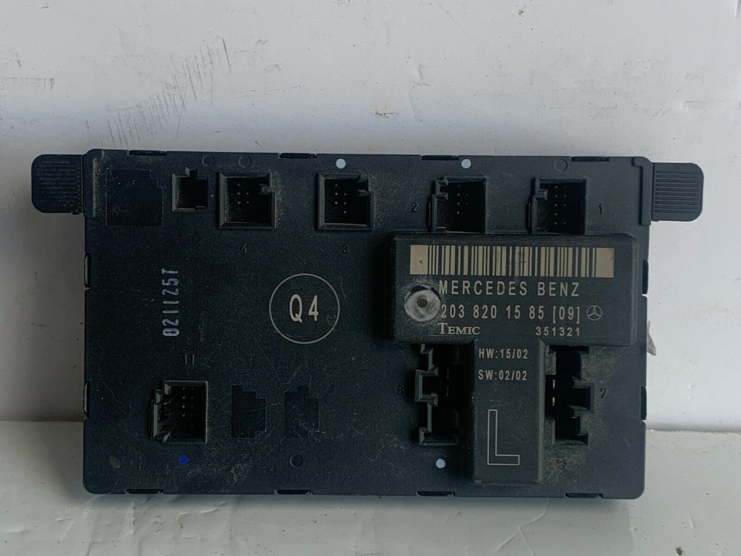 2001-2005 Mercedes-Benz A203 C240 C230 C320 Front Left Door Control Module OEM 