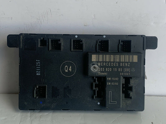 2001-2005 Mercedes-Benz A203 C240 C230 C320 Front Left Door Control Module OEM 