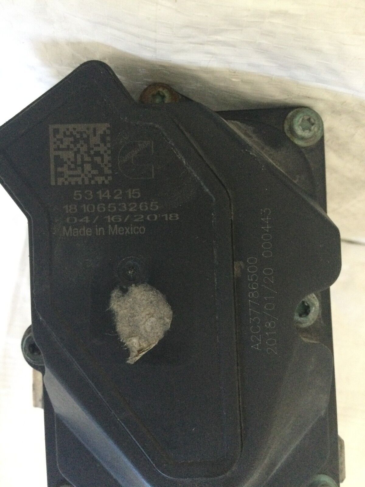 2018 Dodge Ram 3500 Cummins Air Fuel Throttle Valve 6.7L Diesel  5314215 OEM