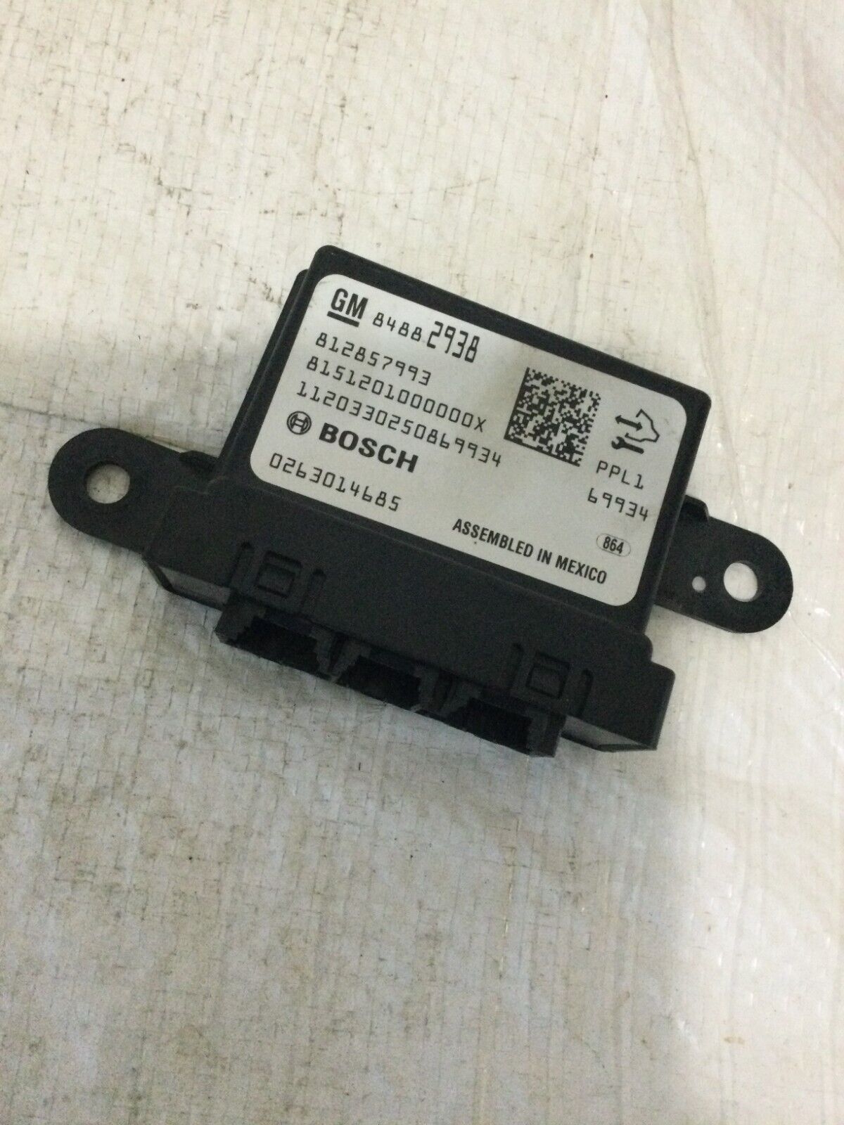 2019-2022 GMC Sierra 3500HD Park Assist Control Module OEM 84882938