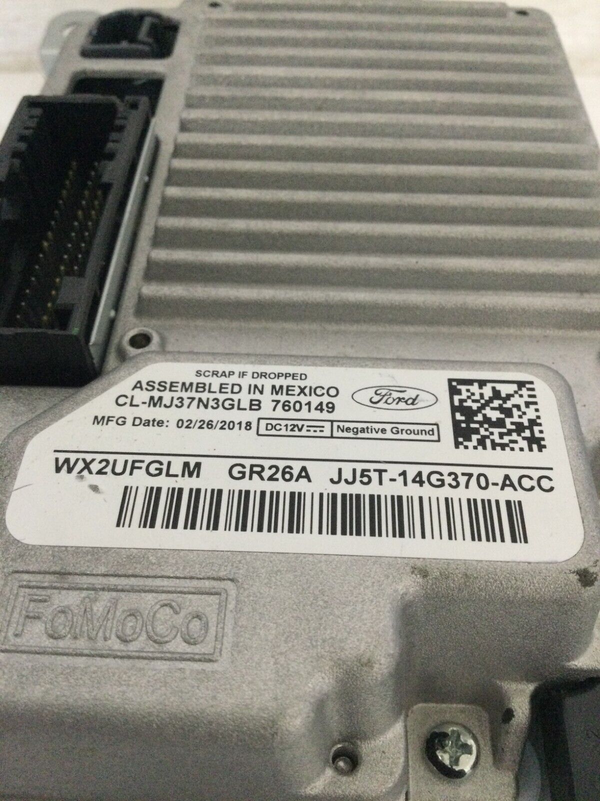 2018-2019 Ford Escape Navigation Sync Module W/ Display Screen OEM JJ5T14G370ACC