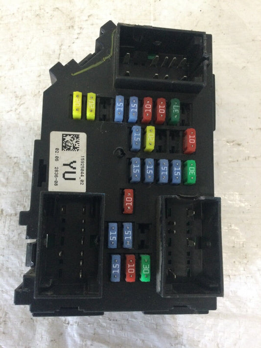 2007-2009 Cadillac Escalade  ESV Inertior Cabin Fuse Box 15925044_02 OEM