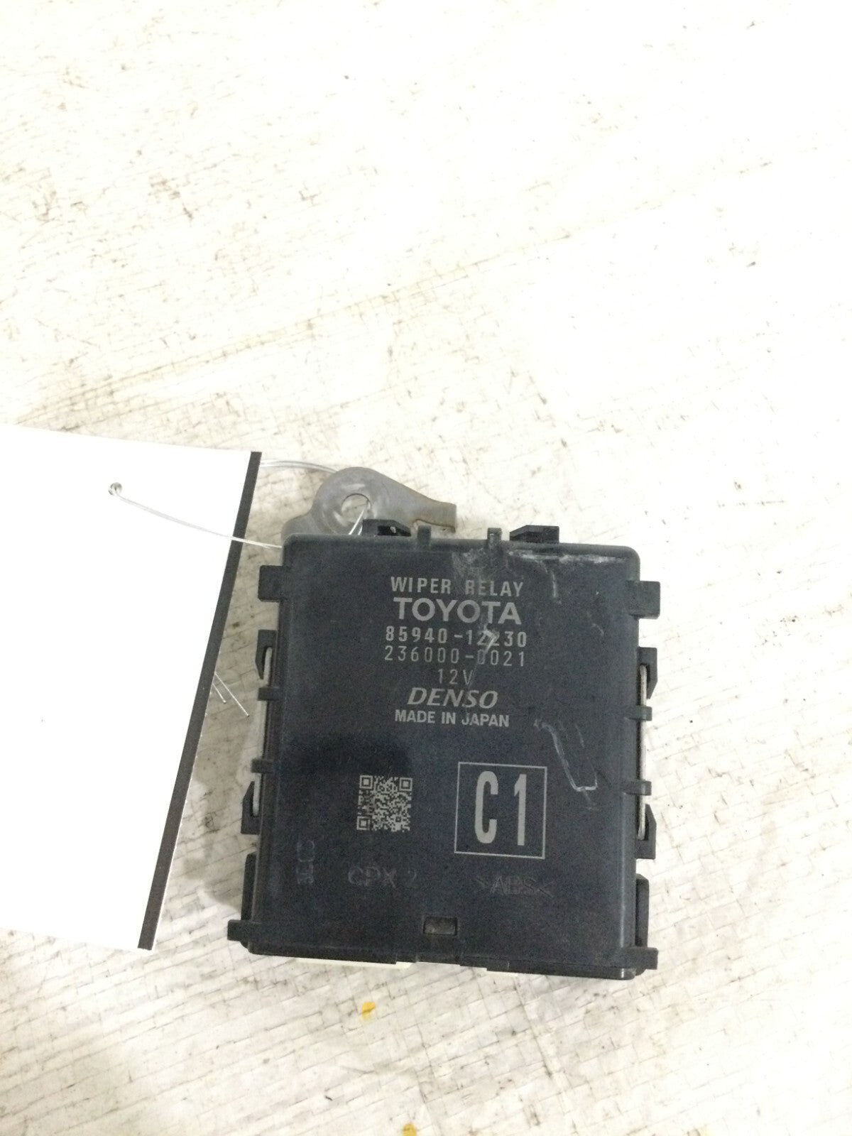 2021 Toyota Corolla Front Windshield Wiper System Control Module OEM 85940-12230