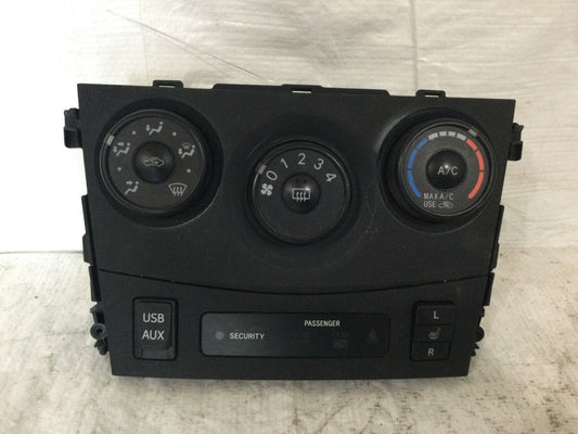 2009-2013 Toyota Corolla Manual A/C Heater Climate Control Unit OEM