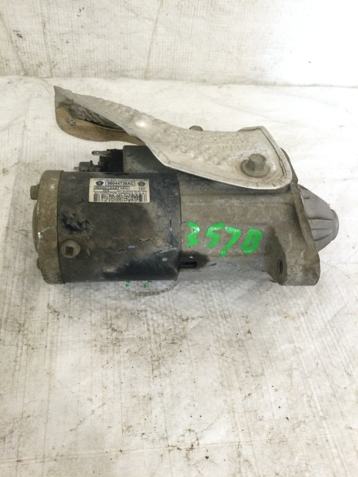 2019 Dodge Ram 1500 5.7L Starter Motor OEM 56044736AC