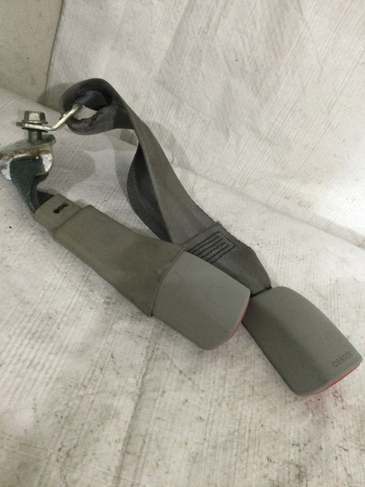 2007 Infiniti G35 Rear Center Buckle Seat Belt OEM