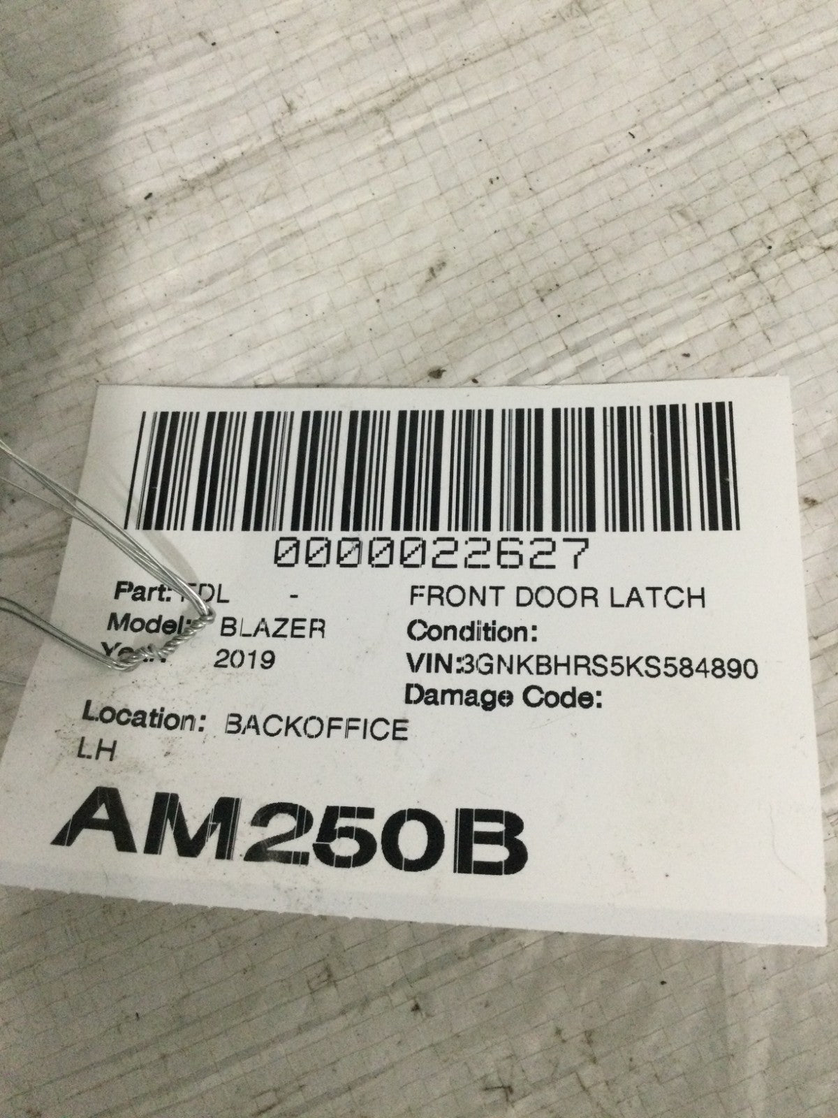 2019-2023 Chevrolet Blazer Front Left Door Latch Lock Actuator OEM 13528334