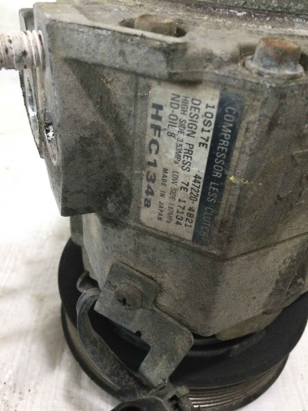 2004 Dodge Ram 1500  A/C Air Compressor 5.7L 447220-4821 OEM