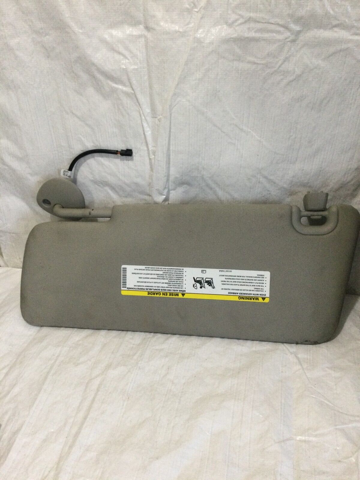 2017 Ram 1500 Illuminated Right Passenger Sun Visor OEM RH