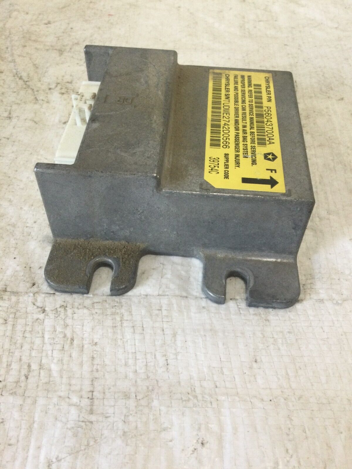 2003 Dodge Ram 2500 SRS Control Module  56043700AA OEM