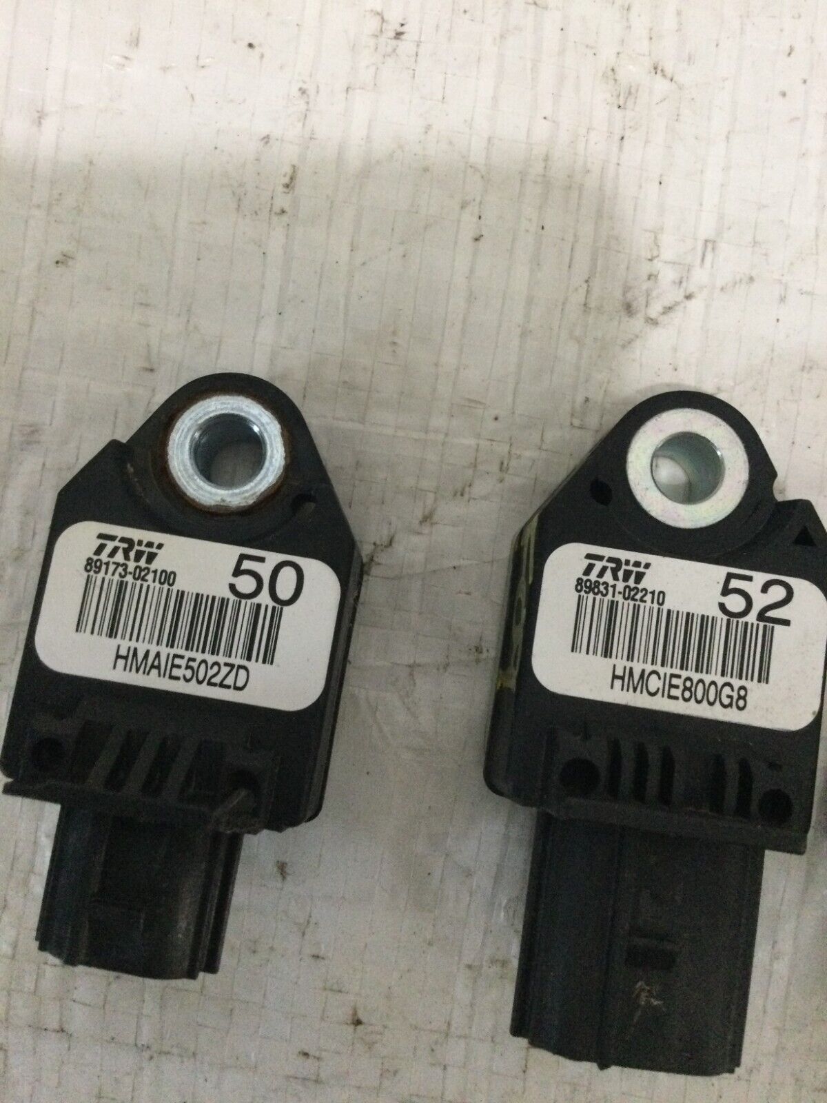 2018 Toyota Corolla Front Left Crash Sensor Module 89173-02100 OEM Set of 4