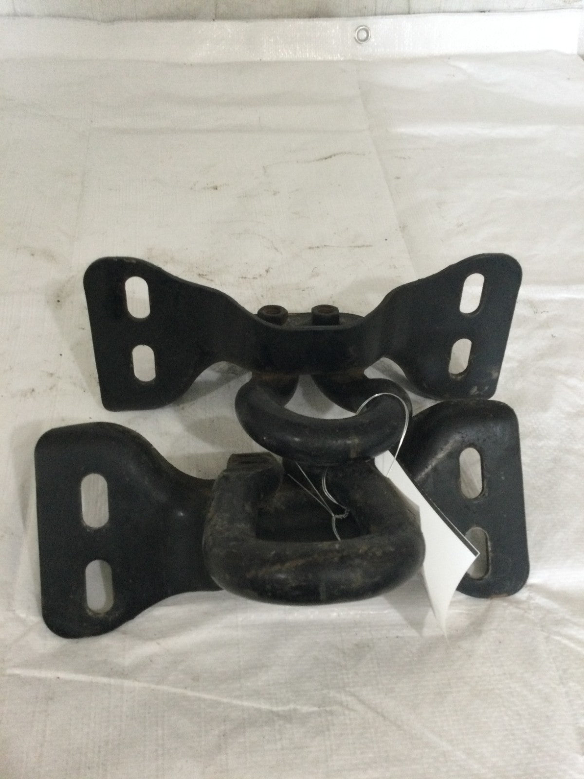 2017 Ford F350 Super Duty 2 Two Front Tow Hooks Bumper Bracket OEM
