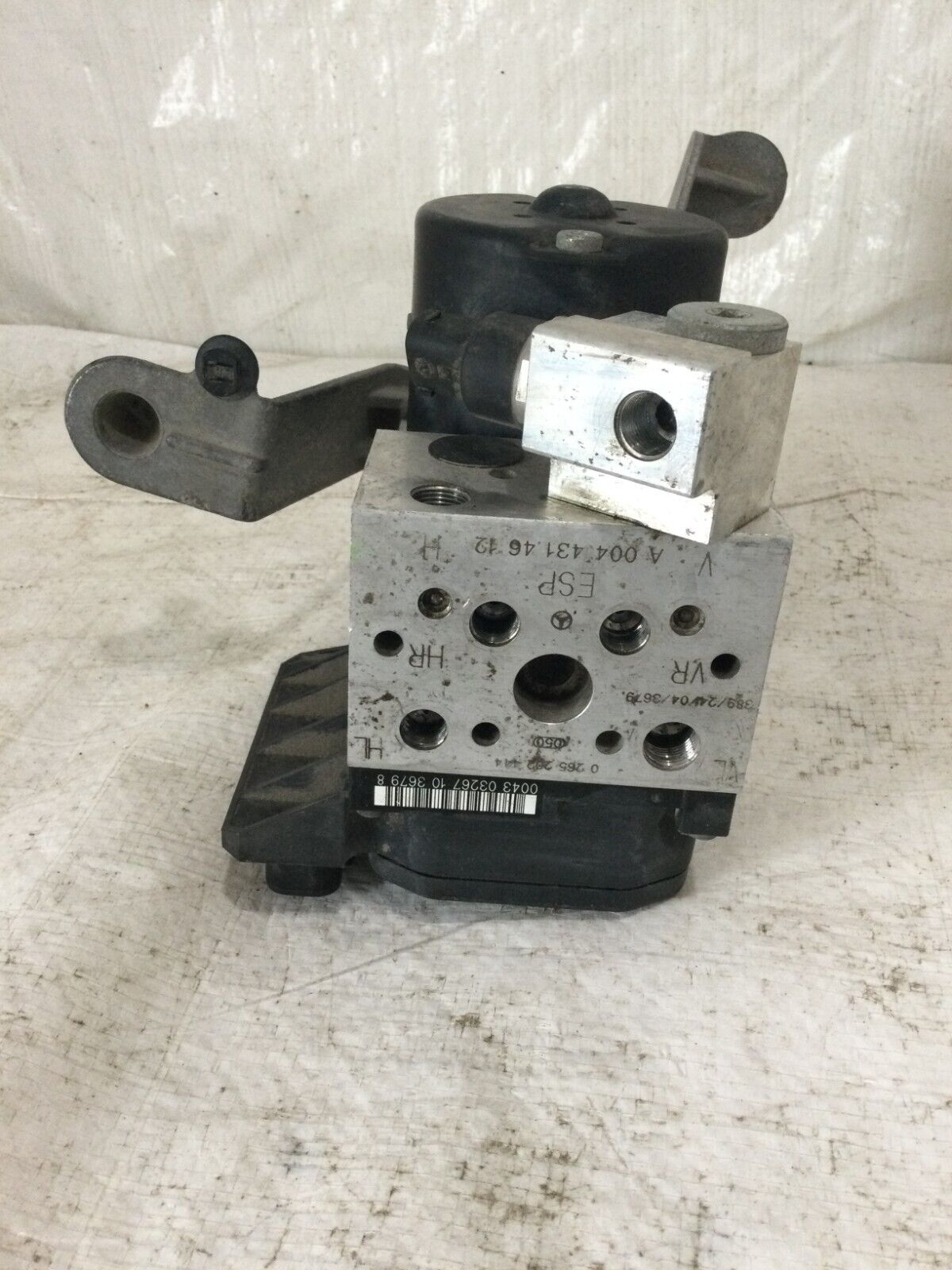 2004 Mercedes Benz S430 ABS Anti Lock Brake Pump Module OEM A0044314612