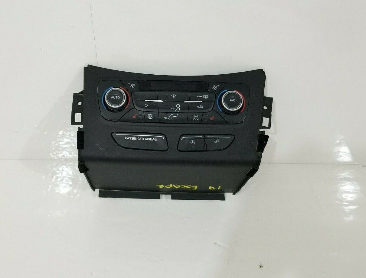 2018-2019 Ford Escape AC Heater Climate Control Unit OEM GJ5T18C612CK