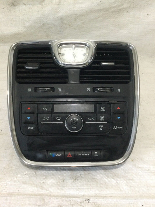 2015 Chrysler Town & Country P55111236AF Climate Control Panel Temp Unit OEM