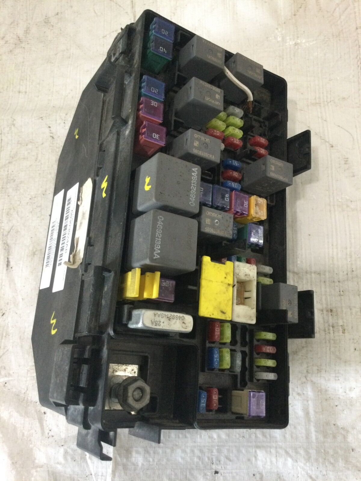 2017 2018 Jeep Wrangler Totally Integrated Power Module Fusebox TIPM 68303924AB
