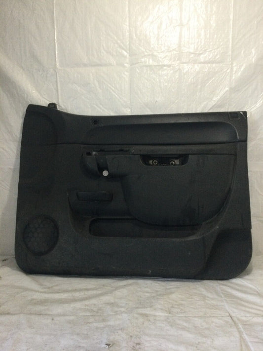 2008 GMC Sierra 1500 Front Right Door Trim Panel Black OEM