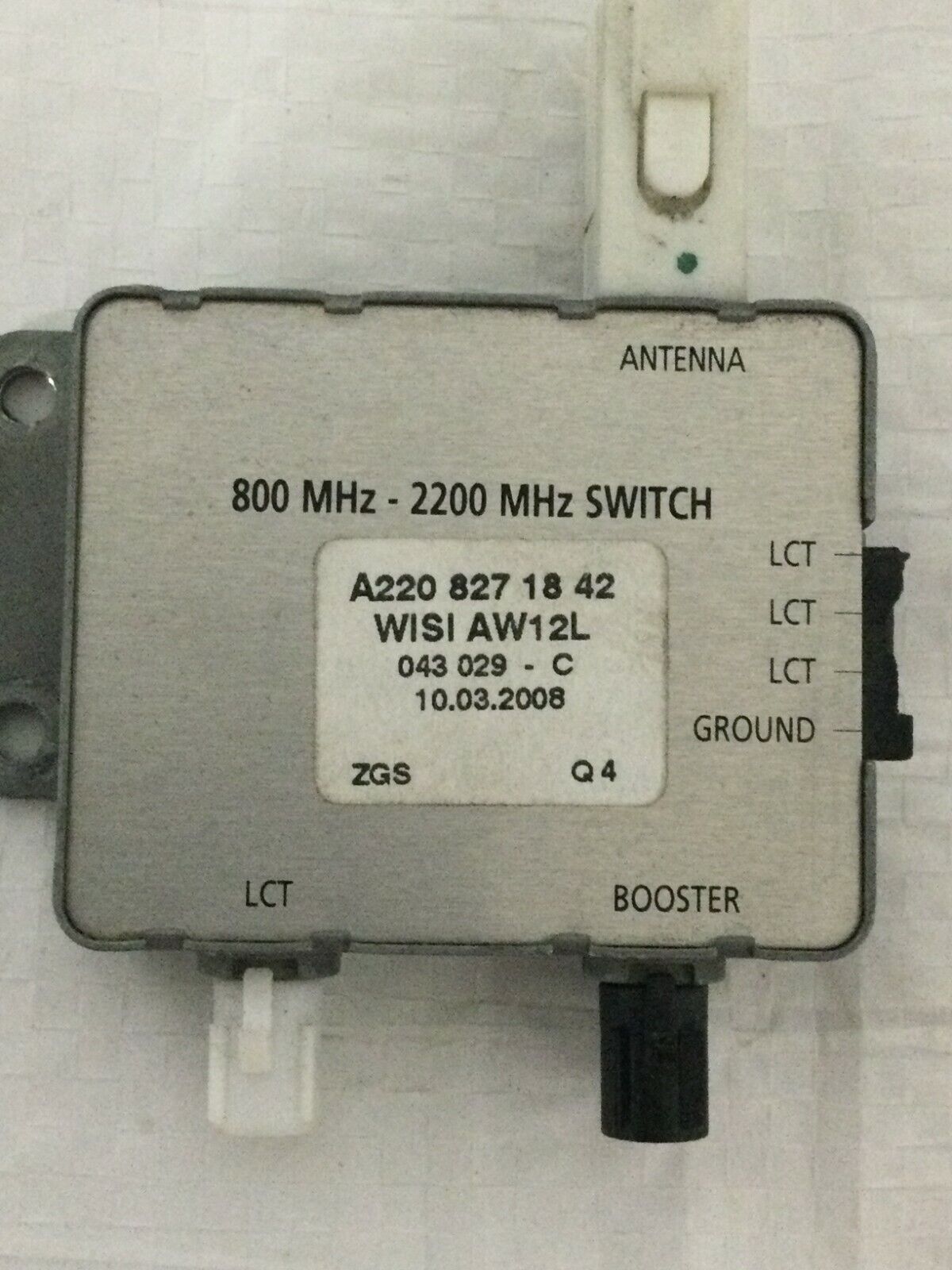 2003-2006 Mercedes Benz W211 E55AMG Antenna Booster Phone Amplifier Module OEM