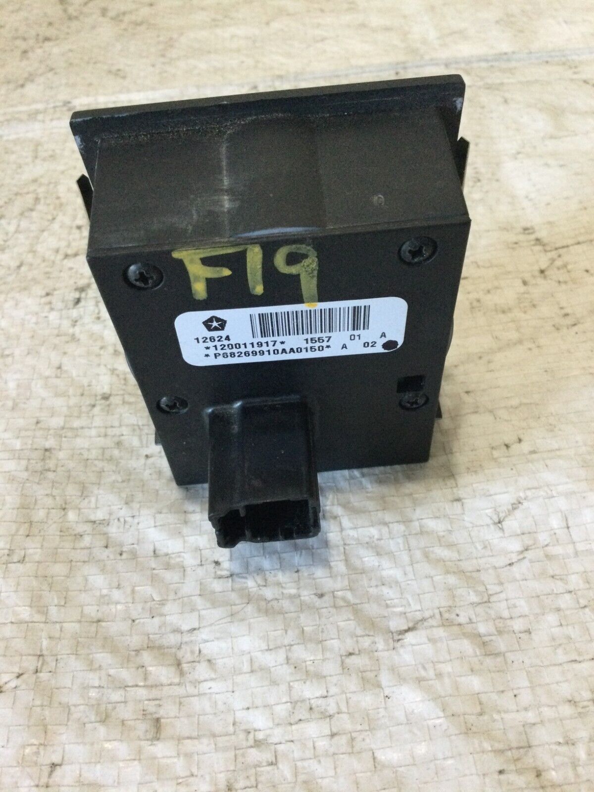 2018 RAM 1500  Dash Head Light Switch  68269910AA OEM