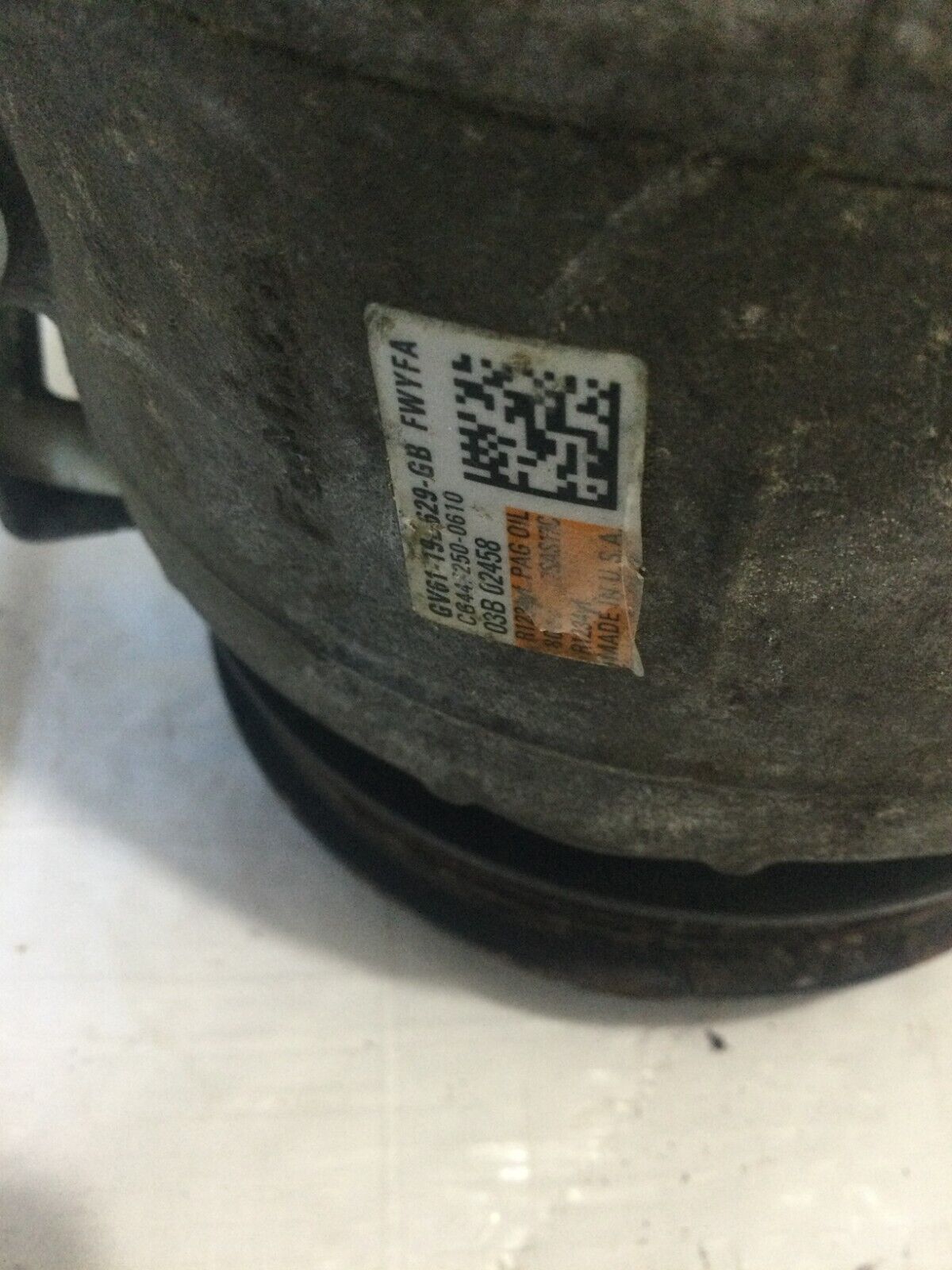 2017-2019 Ford Escape Air Conditioning A/c Ac Compressor OEM 2.0L