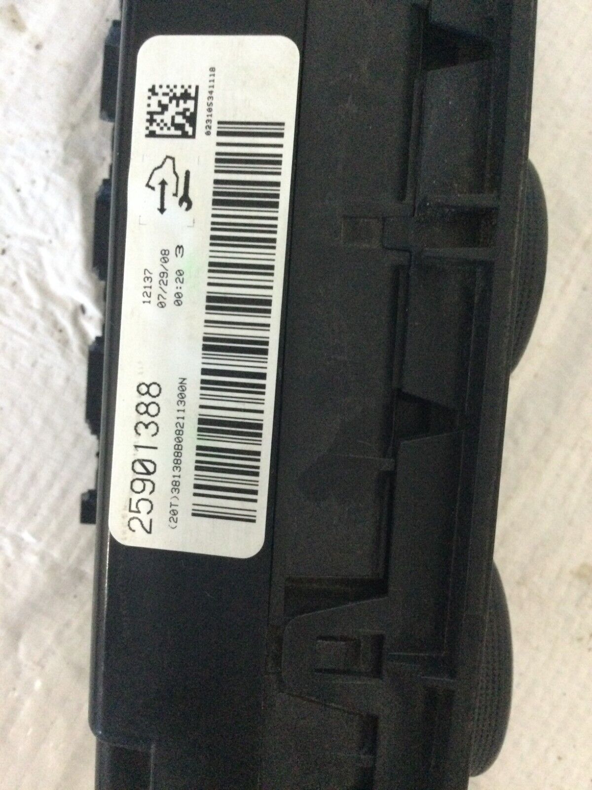 2007-2009 Chevrolet Silverado 2500HD A/C Heater Climate Control Temperature OEM