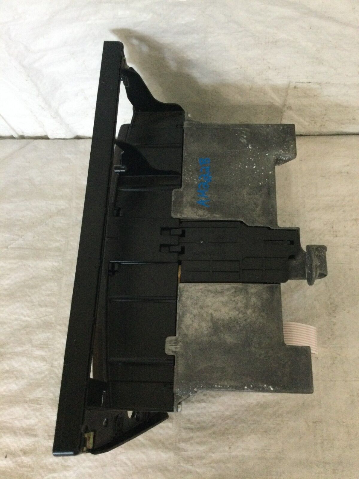 2004 BMW 745Li E65 E66 Center Console Dual Storage Wood grain OEM