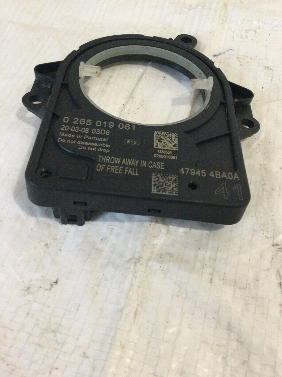 2020 Nissan Rogue Strng Column Angle Sensor OEM 47945 4BA0A