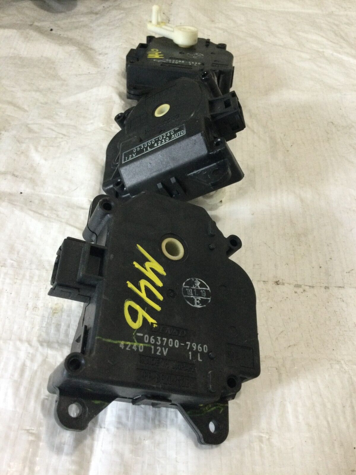 2004-2009 Toyota Prius AC Heater Motor Actuator 063800-0240 Set of 3 OEM