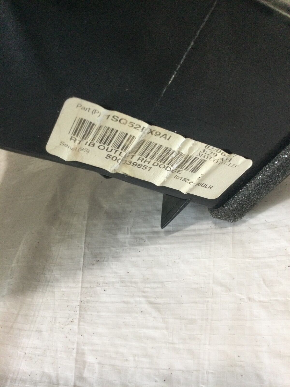 2017 Dodge Grand Caravan Center Dash Radio Trim Bezel with Air Vent OEM