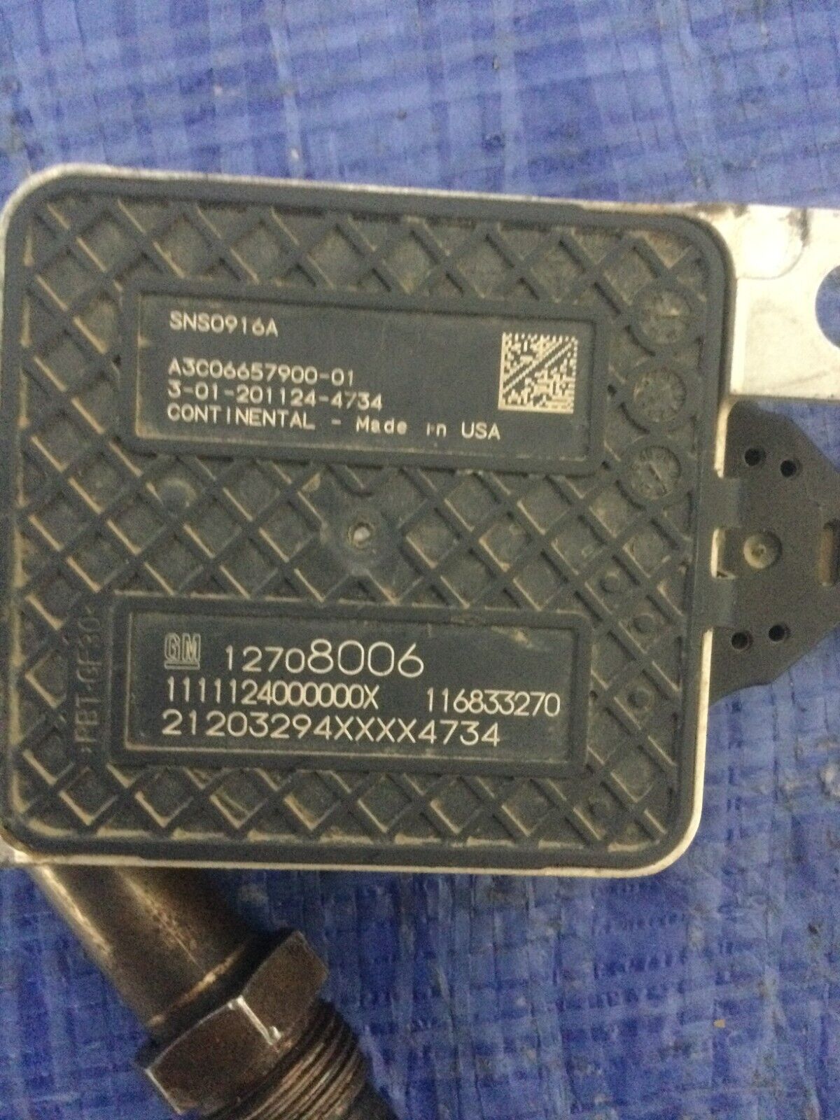 12708006 OEM GM Silverado HD/Sierra HD NOX Sensor