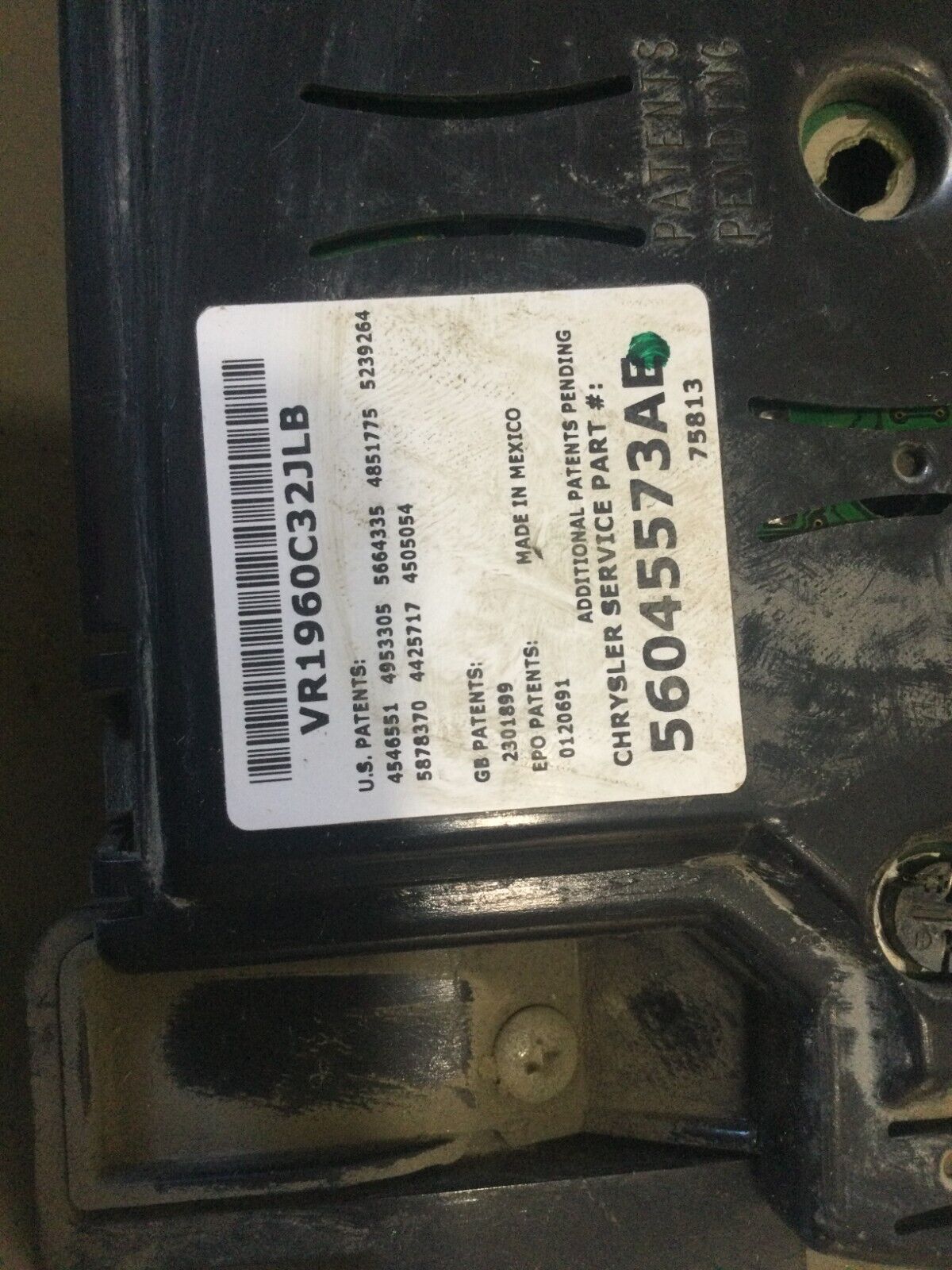 2002-2005 Dodge Ram 2500 Overhead Console Dome Map Light OEM