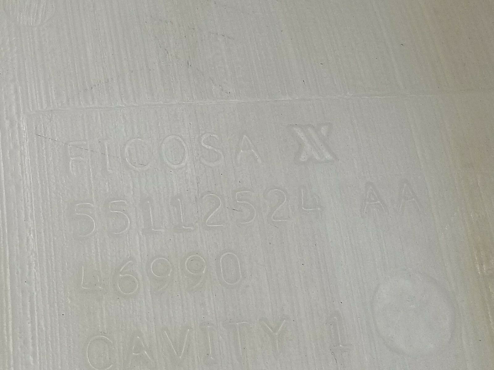 Dakota Dakota 2007-2008 Engine Coolant Recovery Bottle Tank 55112524AA OEM