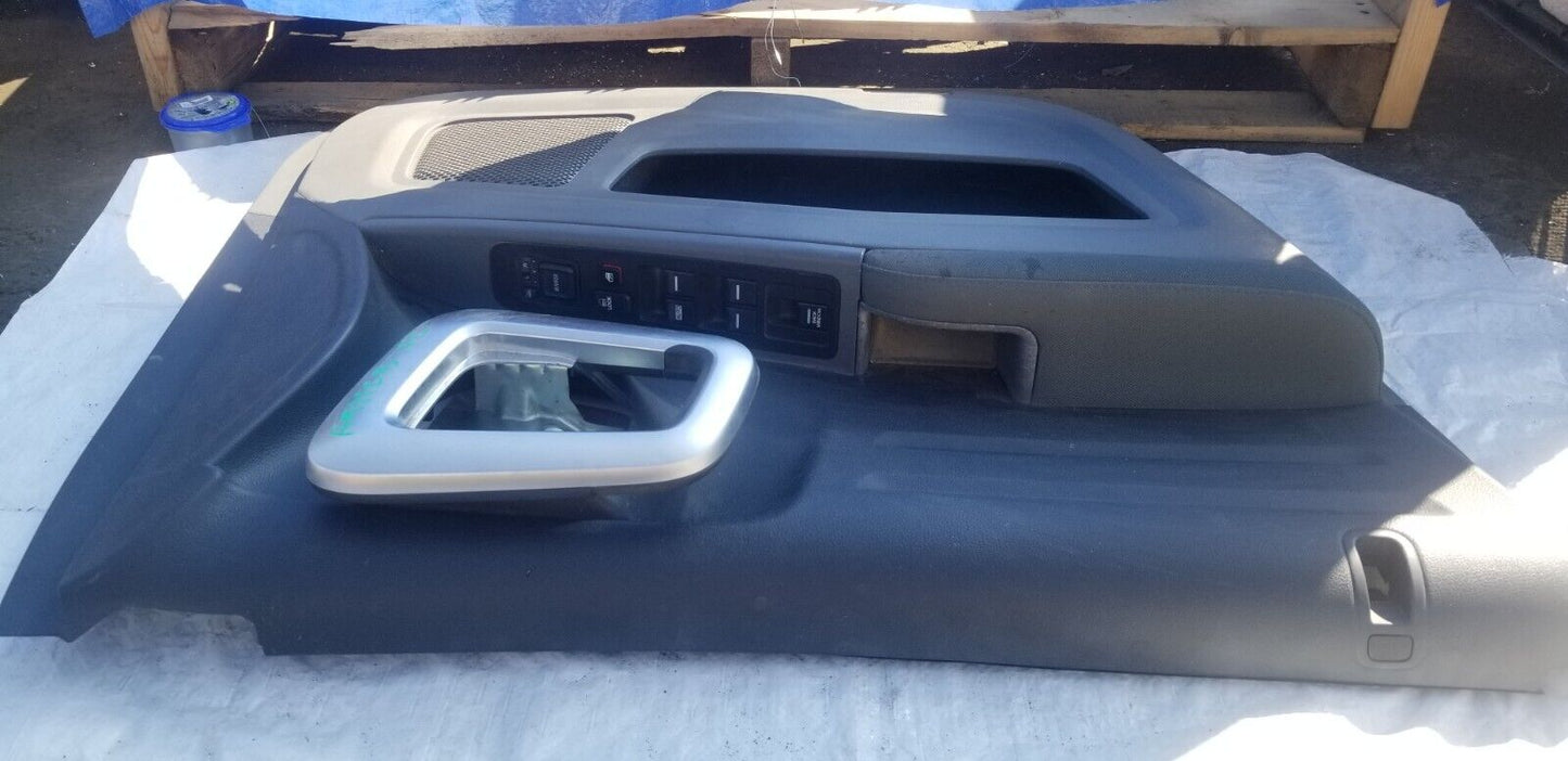 2006-2008 Honda Ridgeline Front Left Door Trim Panel W/ Master Window Switch OEM