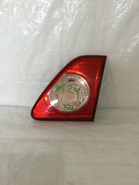 2010 Toyota Corolla Sedan Inner Tail Light Lamp Right Passenger Side OEM RH