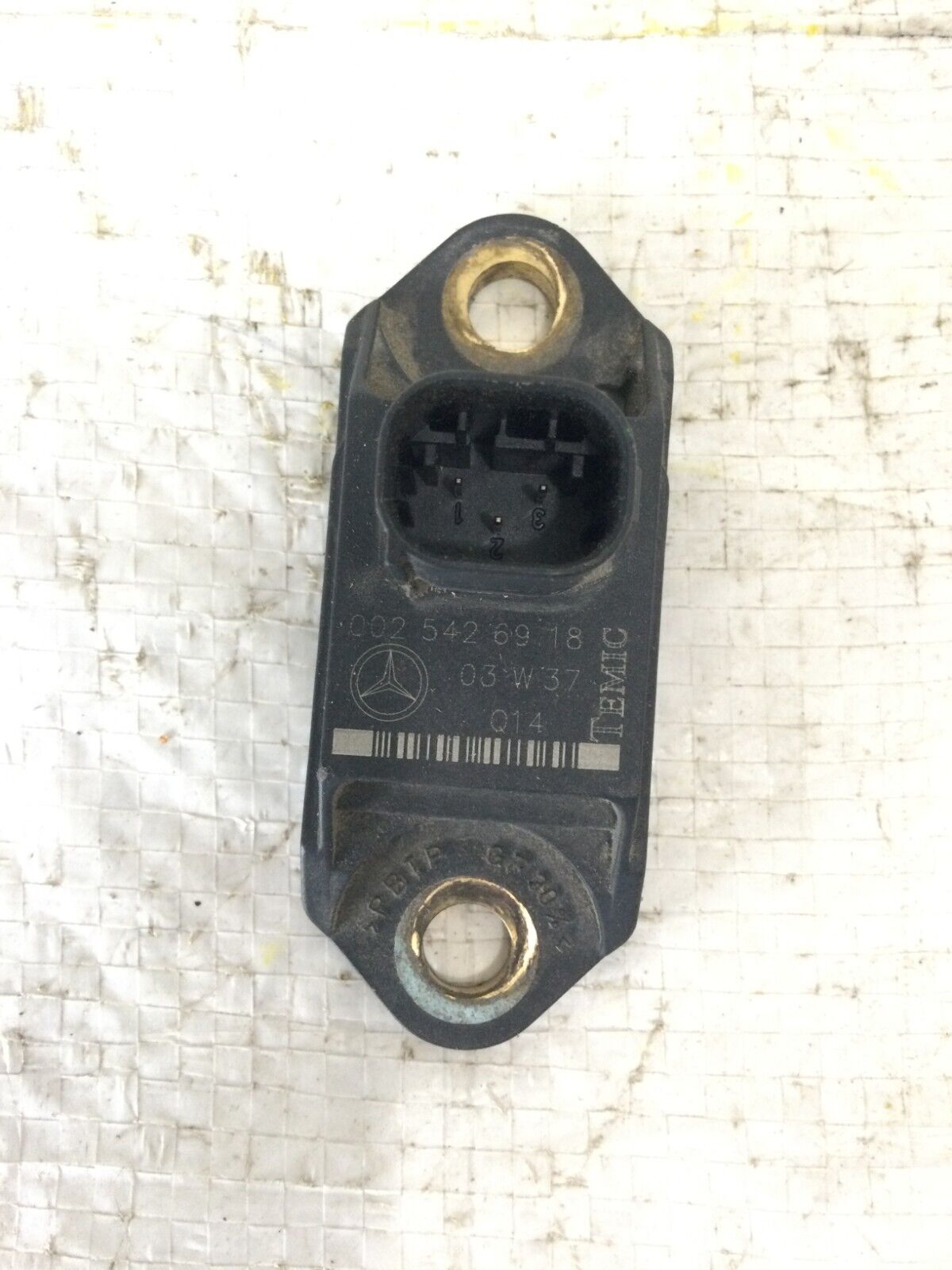 2004 Mercedes Benz S Class S430 Yaw Rate Acceleration Sensor Unit 0025426918 OEM