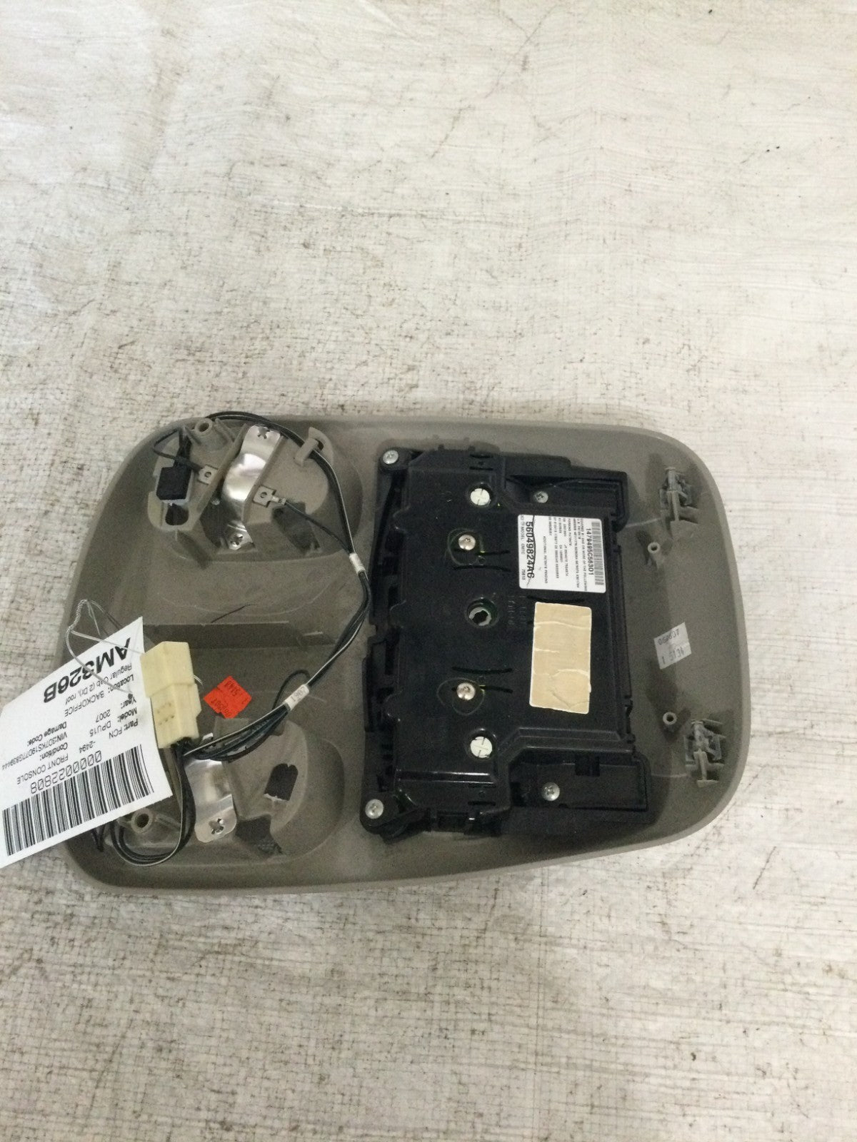 2006-2008 Dodge Ram 1500 Digital Overhead Console Dome Map OEM 56049824AC