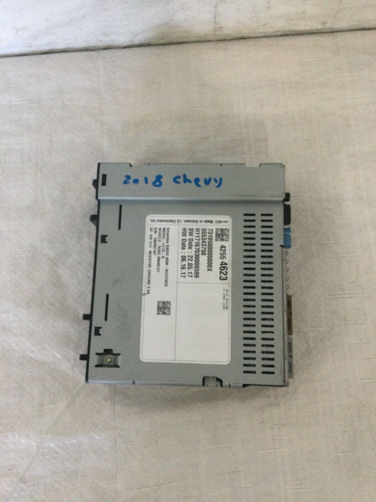 2018 Chevrolet Silverado 1500 Audio Equipment Radio Receiver 42554623 OEM