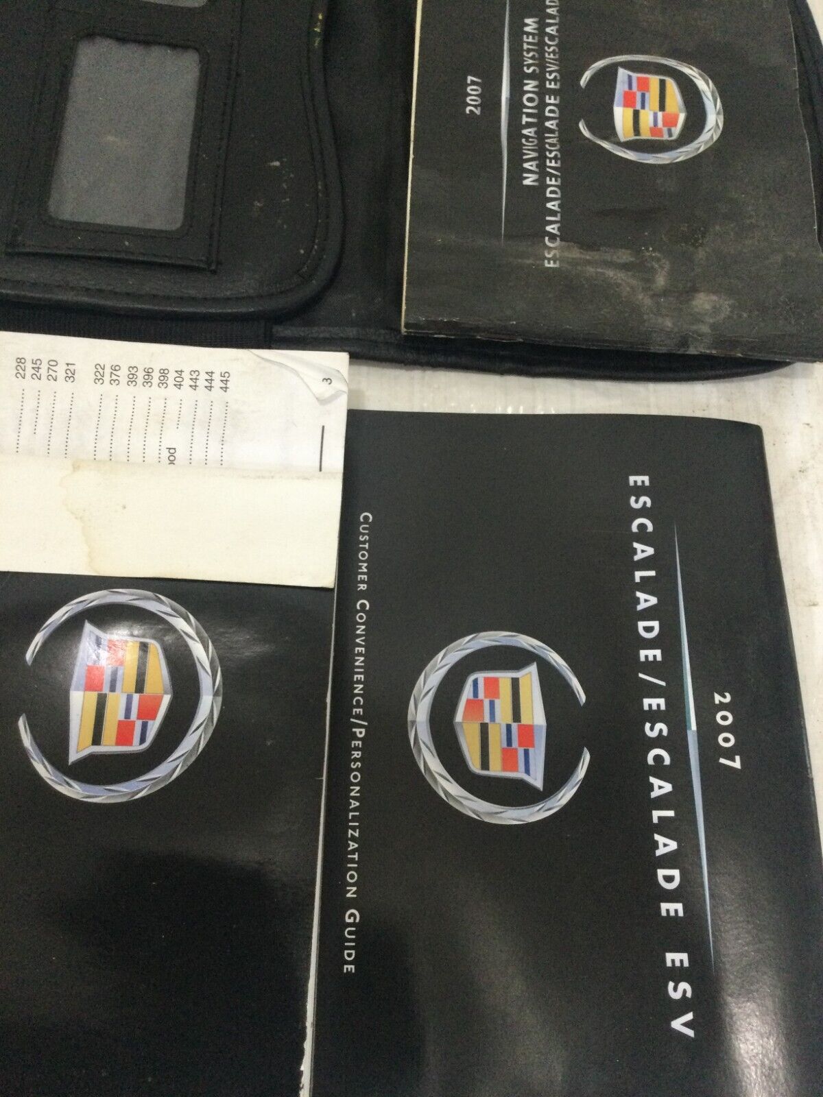 2007 Cdillac Escalade Owner Manual