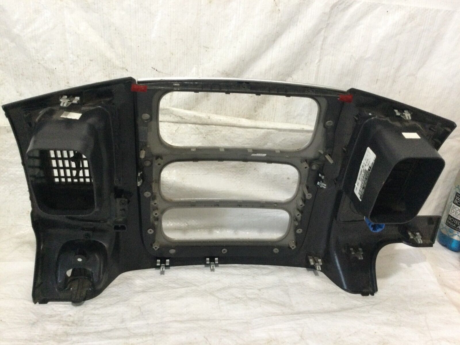 2002-2005 Dodge Ram 1500 Black /Silver Color Radio Dash Trim Bezel OEM