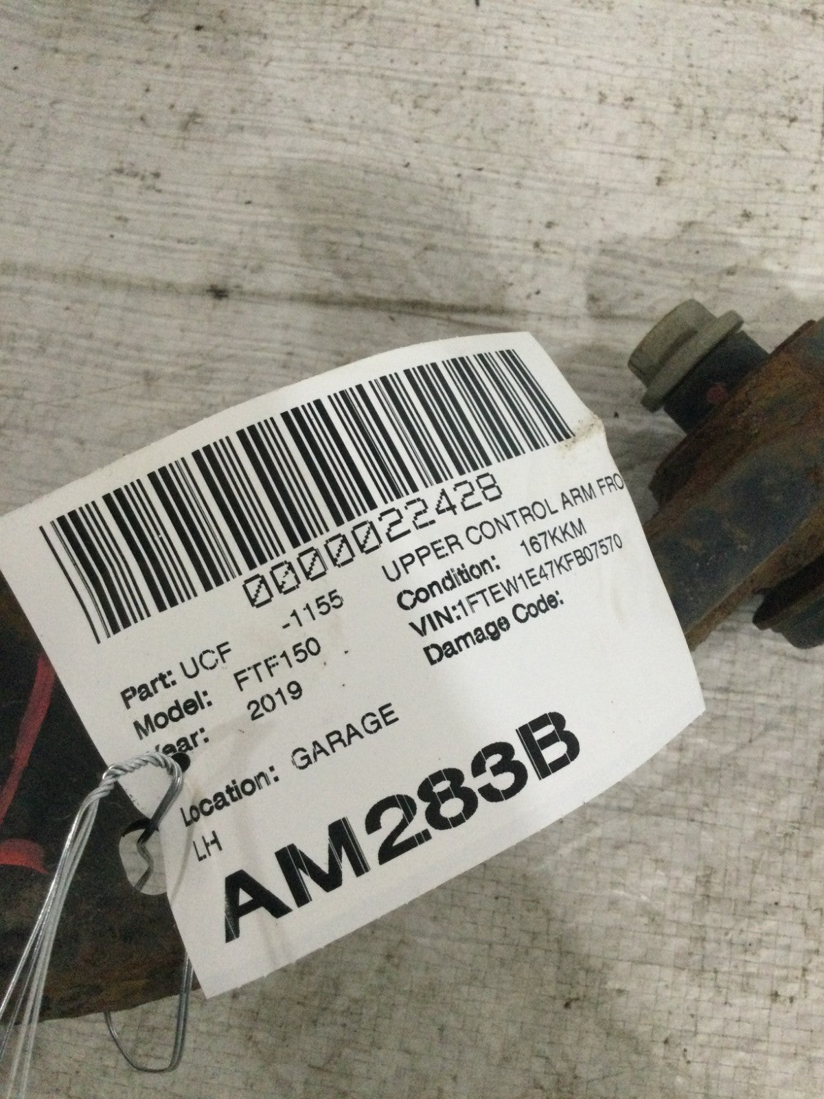 2019 Ford F-150 Left Upper Control Arm OEM