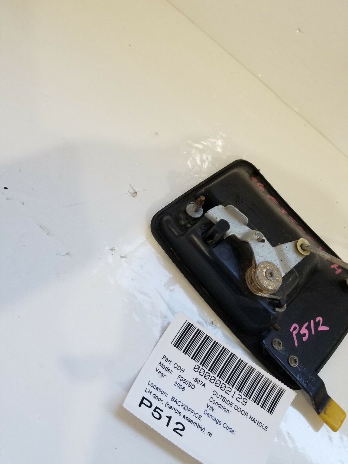 2006 Ford F350SD Rear Left Exterior Door Handle OEM