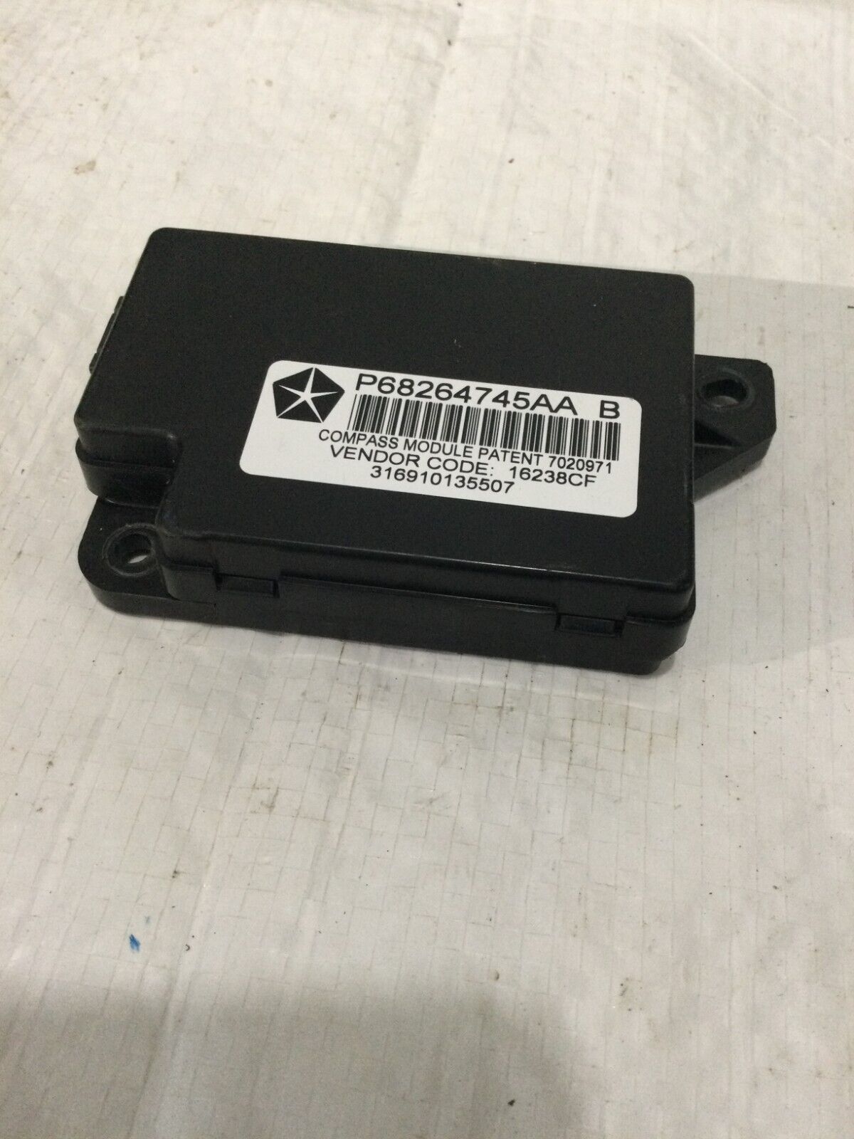 2017 Jeep Wrangler Compass Driver Assist Control Module 68264745AA OEM