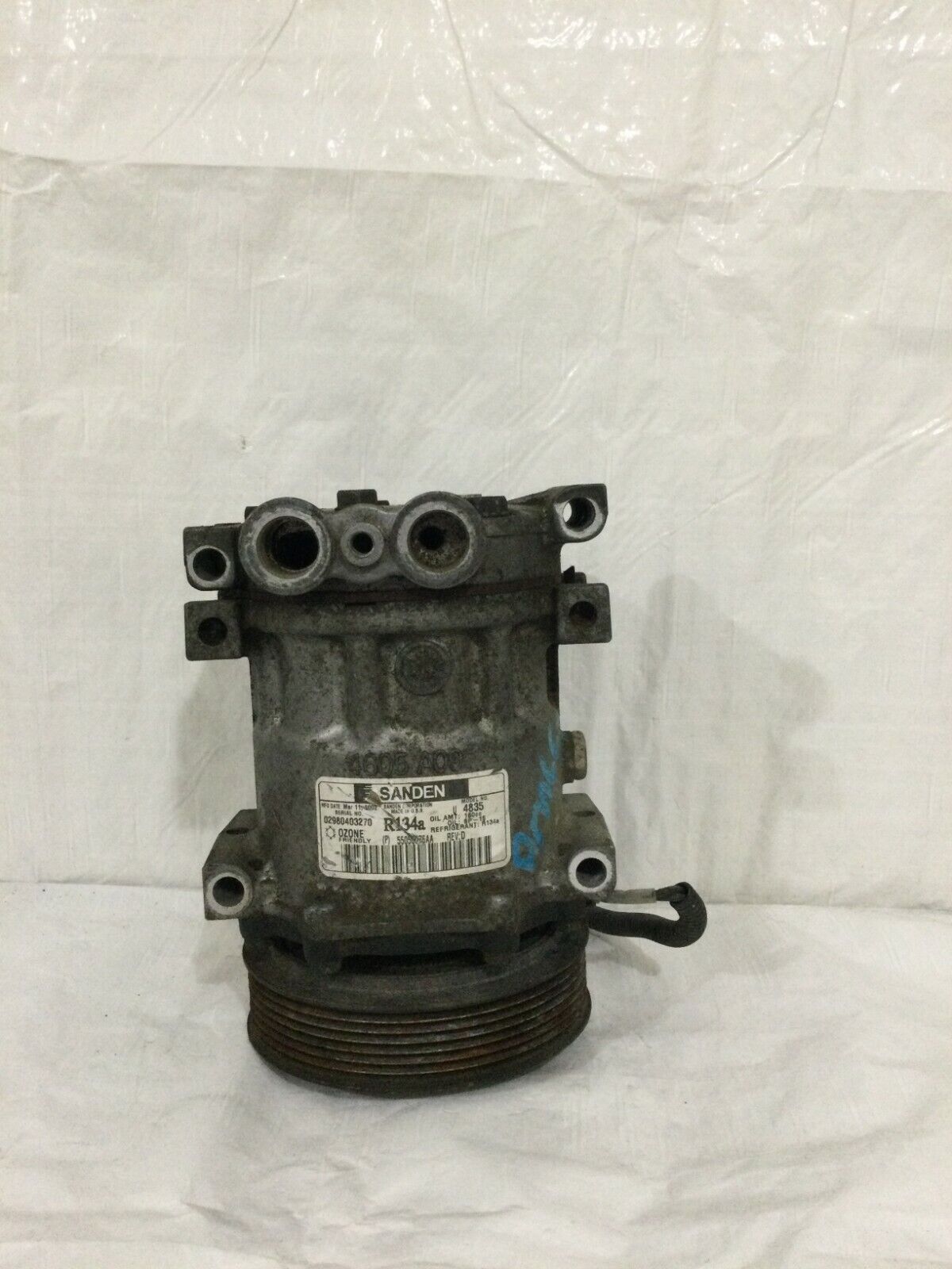 2003 Dodge Ram 1500 Pickup AC A/C Air Compressor 55056076AA