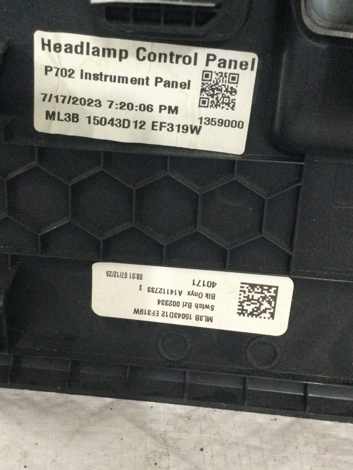 2023 Ford F150 F-150 Left Side Dash Trim OEM ML3B 15043D12 EF319W