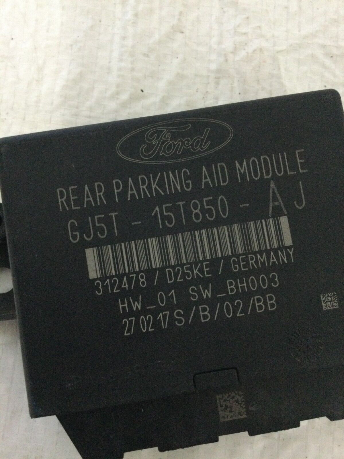 2017-2019 Ford Escape Rear Parking AID Control Module GJ5T15T850AJ OEM