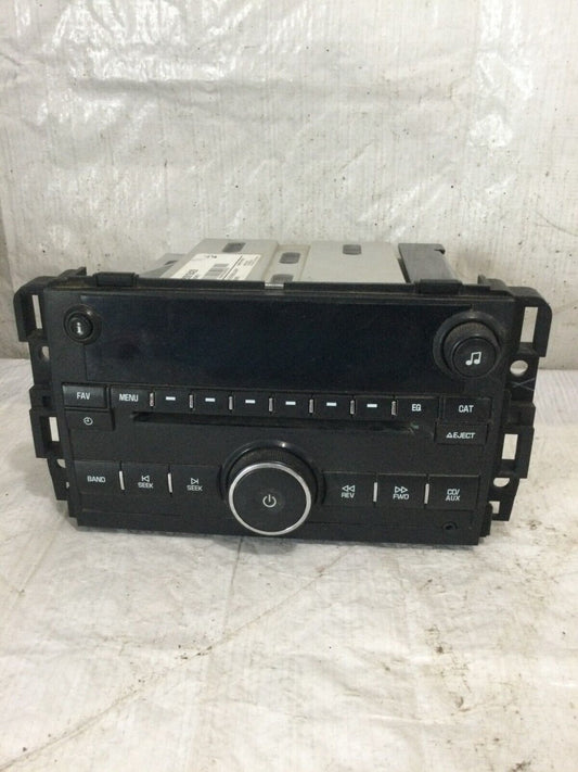 2010 GMC Sierra 2500HD  AM FM Opt US8 (Radio) Front Dash Audio  20918429 OEM